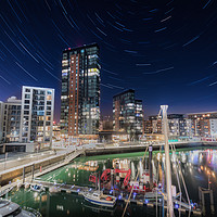 Buy canvas prints of Southampton Ocean Village At Night by Kevin Browne