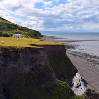 Buy canvas prints of Coastal Views, Borth, Wales. by Lauren Bywater