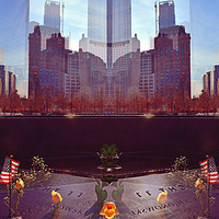 Buy canvas prints of 9/11 by Lauren Bywater