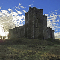 Buy canvas prints of Doune Castle by jim huntsman
