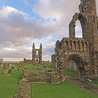 Buy canvas prints of st. Andrews cathedral by jim huntsman