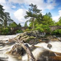 Buy canvas prints of Falls of Dochart by Kevin Ainslie