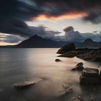 Buy canvas prints of  Elgol Sunset by Kevin Ainslie