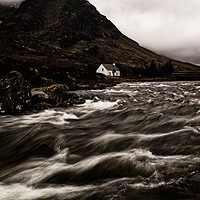 Buy canvas prints of River Cottage by Kevin Ainslie