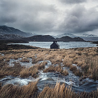 Buy canvas prints of Loch Stack storm by Kevin Ainslie