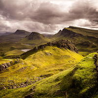Buy canvas prints of Walking the Quiraing by Kevin Ainslie