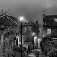 Buy canvas prints of Castle in the fog  by Kevin Ainslie