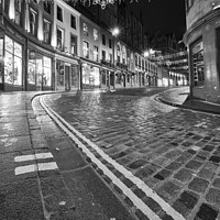 Buy canvas prints of Victoria Street Cobbles by Kevin Ainslie