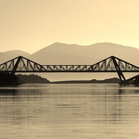 Buy canvas prints of Connel Bridge, Scotland by Thomas Batson