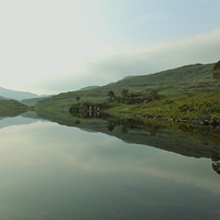 Buy canvas prints of Highlands Reflection Perfection by Thomas Batson