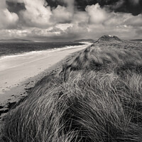 Buy canvas prints of Berneray West Beach from Dunes by Dave Bowman