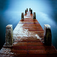 Buy canvas prints of Water on the Jetty by Dave Bowman