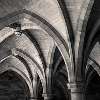 Buy canvas prints of The Cloisters by Dave Bowman