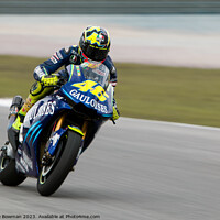 Buy canvas prints of Rossi Sepang 2004 by Dave Bowman