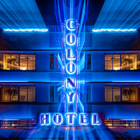 Buy canvas prints of Colony Hotel II by Dave Bowman