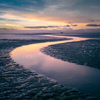 Buy canvas prints of Solway Firth Dawn by Dave Bowman