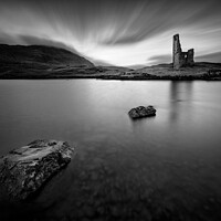 Buy canvas prints of Ardvreck Castle I by Dave Bowman