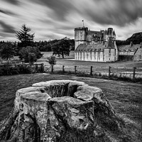 Buy canvas prints of Castle Fraser by Dave Bowman