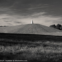 Buy canvas prints of Campbell Park Light Pyramid by Dave Bowman