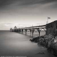 Buy canvas prints of Clevedon Pier by Dave Bowman
