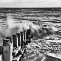 Buy canvas prints of Southwold Waves by Sarah Pymer