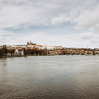 Buy canvas prints of Charles Bridge in Prague, Czech Republic by John Ly