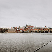Buy canvas prints of Vltava River in Prague, Czech Republic by John Ly