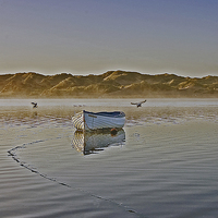 Buy canvas prints of Boat on Ythan by Eric Watson