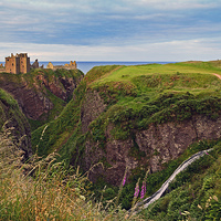 Buy canvas prints of Dunnottar Castle Stonehaven Scotland by Eric Watson