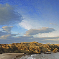 Buy canvas prints of Hackley Bay Forvie Aberdeenshire by Eric Watson