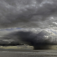Buy canvas prints of Shower Over North Sea by Eric Watson