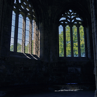 Buy canvas prints of Chapter House Elgin Cathedral by Eric Watson