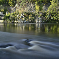 Buy canvas prints of Bridge And River Spey by Eric Watson