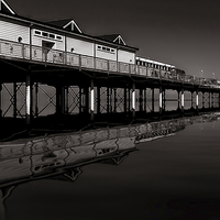 Buy canvas prints of The Pier by Graham Beerling