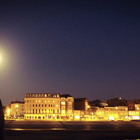 Buy canvas prints of  Margate At Night by Graham Beerling