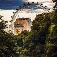 Buy canvas prints of  A View from the Palace by Graham Beerling