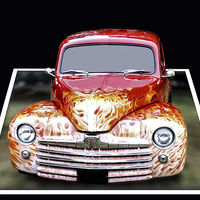 Buy canvas prints of  3D Custom Car by Graham Beerling