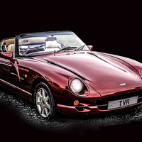 Buy canvas prints of Classic Car by Graham Beerling