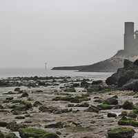 Buy canvas prints of Reculver, Kent by Claire Colston