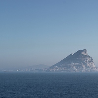 Buy canvas prints of Rock of Gibraltar by Claire Colston
