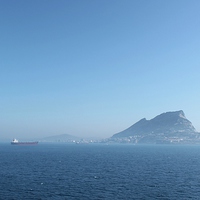 Buy canvas prints of Rock of Gibraltar by Claire Colston