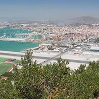 Buy canvas prints of Gibraltar Airport by Claire Colston