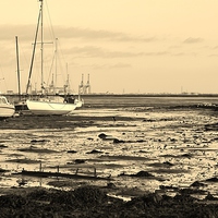 Buy canvas prints of Isle of Grain/Sheerness by Claire Colston