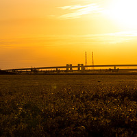 Buy canvas prints of Isle of Sheppey Bridge by Claire Colston