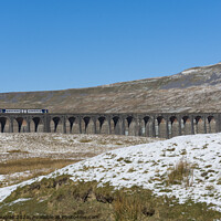 Buy canvas prints of Ribblehead Viaduct in Winter by Keith Douglas
