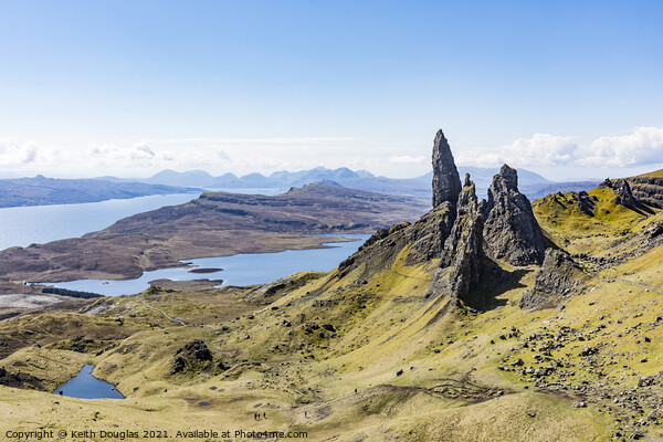 The Old Man of Storr Picture Board by Keith Douglas
