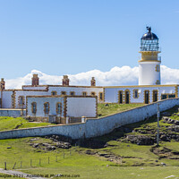 Buy canvas prints of Lighthouse at Neist Point, Isle of Skye by Keith Douglas