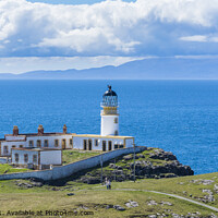 Buy canvas prints of Lighthouse at Neist Point, Isle of Skye by Keith Douglas