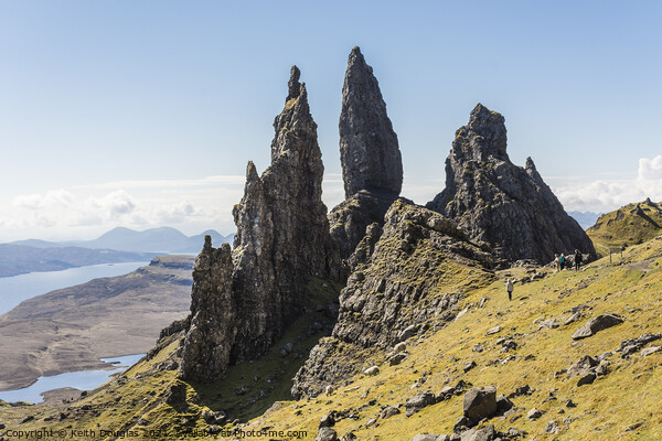 The Old Man of Storr, Isle of Skye Picture Board by Keith Douglas