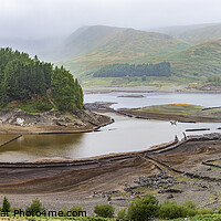 Buy canvas prints of Haweswater - Mardale Green revealed by Keith Douglas